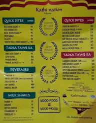 Kathi Nation menu 1