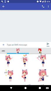 Sira & Mira - Chibi Manga Emoji Sticker Keyboard(圖2)-速報App