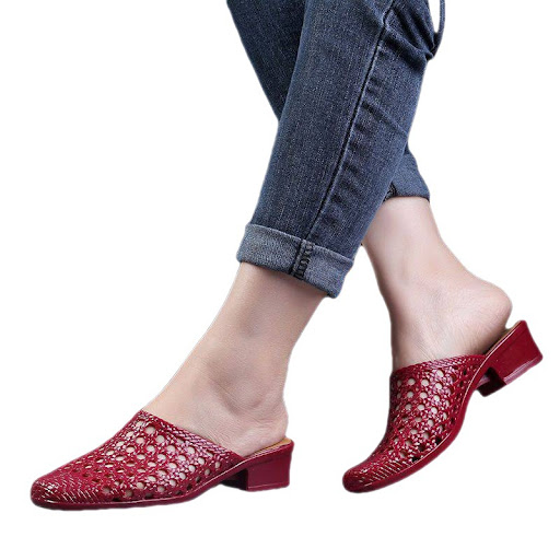 Title 9, All-Matching Korean Style Sandals with Hollow D...