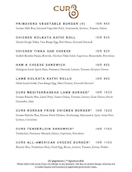 Aurum Brew Works menu 8