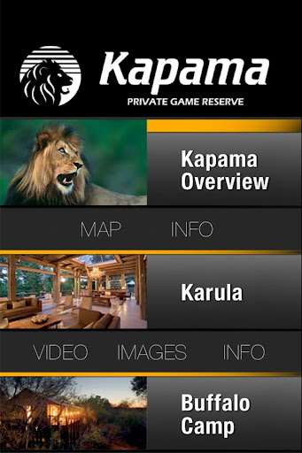 Kapama Reserve for Smartphones