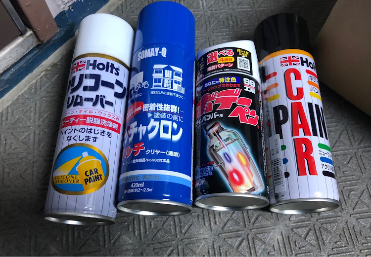 NV350キャラバンのリアアンダープロテクター・自家塗装 DIYに関するカスタム事例の投稿画像2枚目