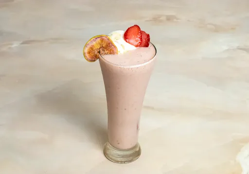 Strawberry Anjeer Milkshake
