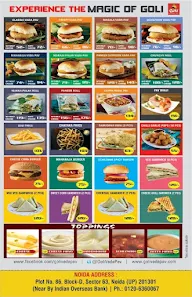 Goli Vada Pav No. 1 menu 2