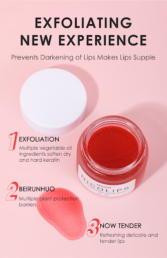 Title 4, Betaine Lip Scrub Cream Exfoliating Removes Dea...