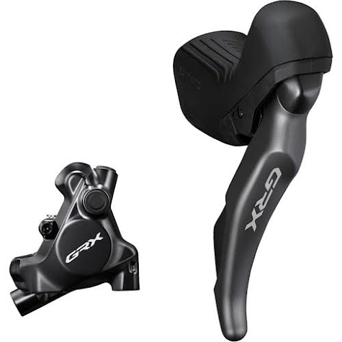 Shimano GRX ST-RX820 12-Spd Shift/Brake Lever with Flat Mount Caliper