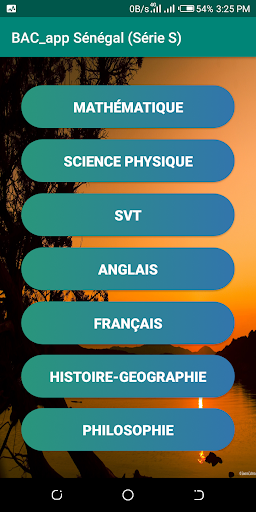 BACapp Sénégal Série S