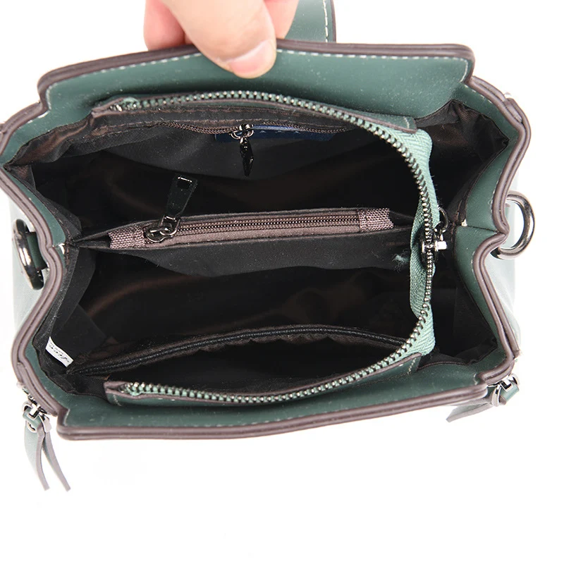 Bolso bandolera diagonal con doble correa para mujer Versátil y elegante para uso diario, ideal para llevar tus esenciales con comodidad y estilo.