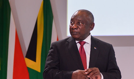 President Cyril Ramaphosa. Picture: BLOOMBERG