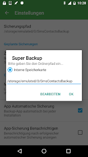 Super Backup Pro﹣SMS & Kontakt Screenshot