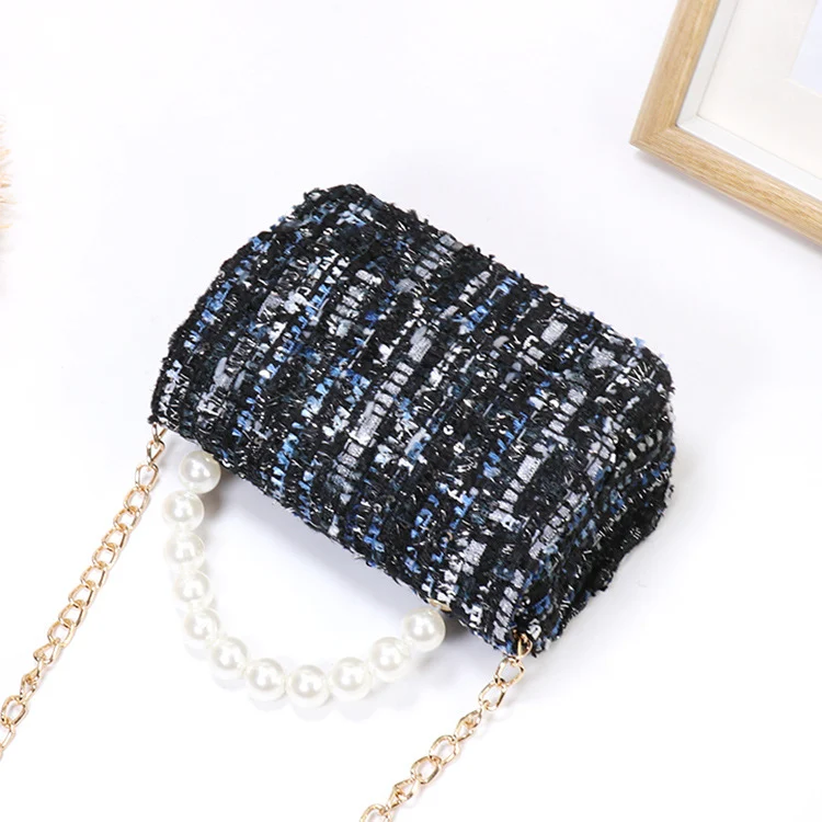 Title 2, Princess personality pearl handbag, a stylish a...