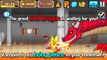 Tap Knight : Dragon's Attack Screenshot