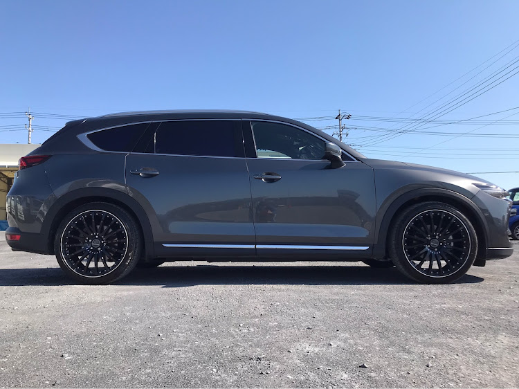 CX-8のMAZDA・25T・ホイール交換・鼓動デザインに関するカスタム事例の投稿画像3枚目