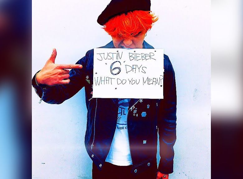 G Dragon Joins Justin Bieber S Social Media Campaign For Upcoming Single What Do You Mean