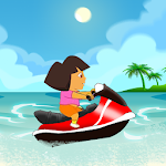 Cover Image of Descargar Little Dora Jetski Ride 1.0 APK