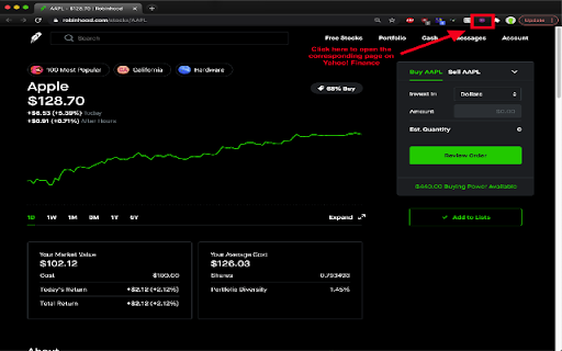 Stock Ticker Switcher