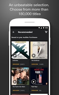 Audiobooks from Audible Screenshot