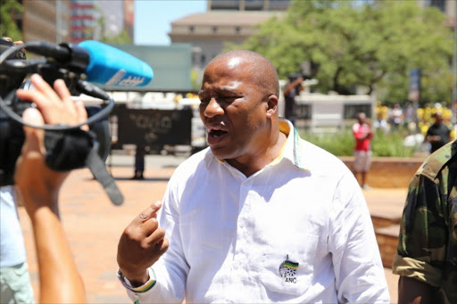 ANC communications subcommittee‚ Jackson Mthembu. Picture credits: Gallo Images