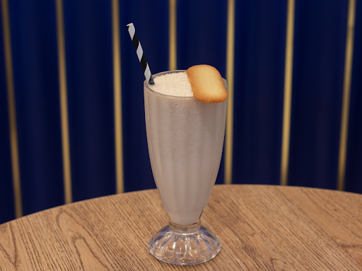 French Vanilla Biscuit Shake