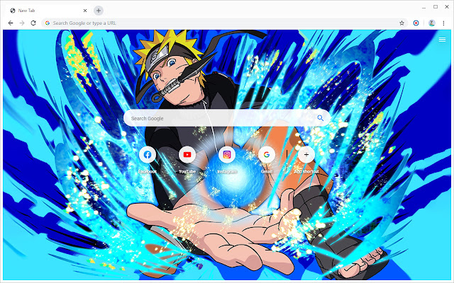 Rasengan Naruto Wallpapers New Tab