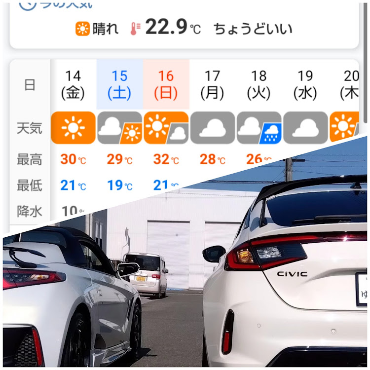 シビックタイプRのＦＬ５・s660に関するカスタム事例の投稿画像1枚目