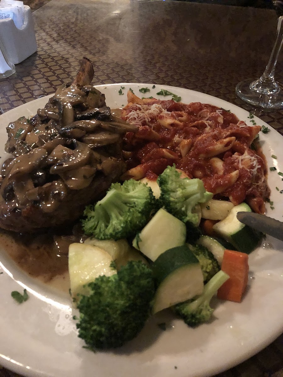 Marsala Veal chop! So good