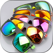 Selfie Stylish Sunglasses  Icon