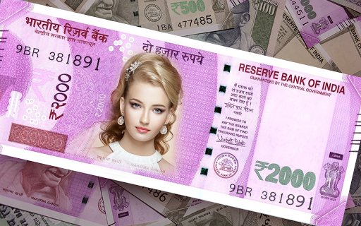 Indian Currency - NOTE Photo Frames Editor app