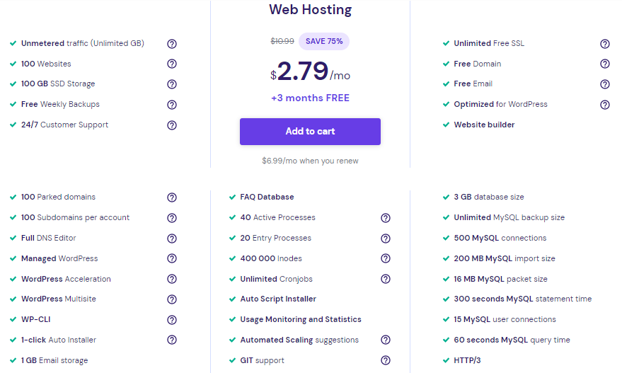 BigRock vs Hostinger: Features