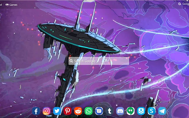 Rick and Morty Wallpaper Tab Theme [Install] chrome extension