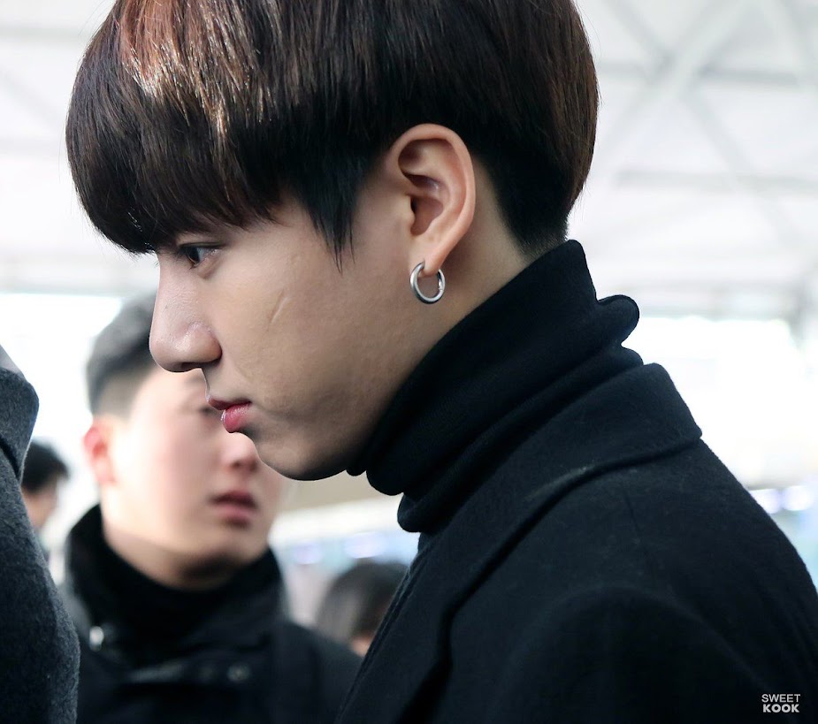 BTS Jungkook Scar