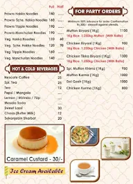 Cafe Zam Zam menu 2