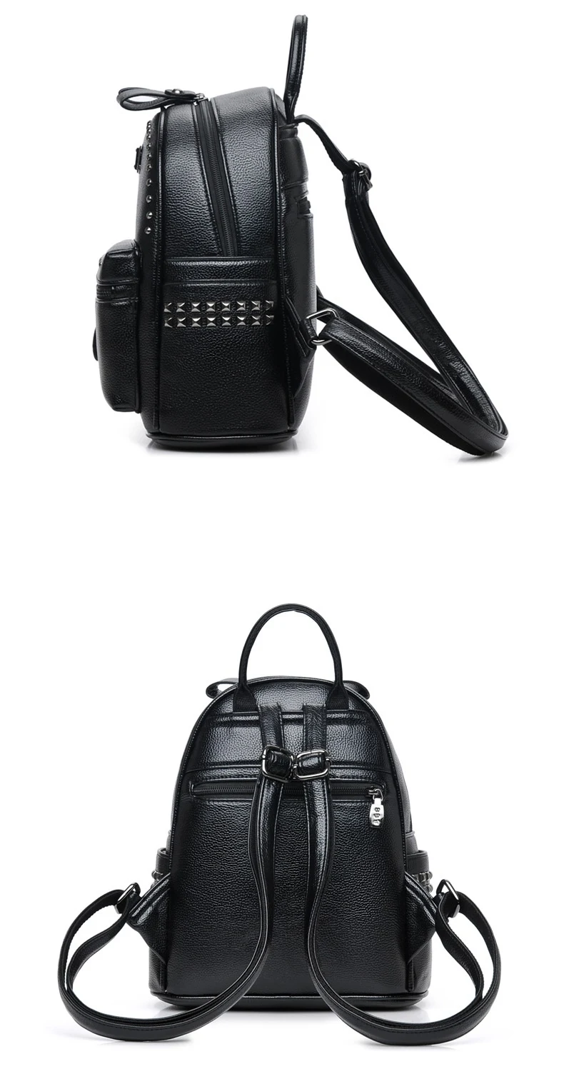 Title 10, New PU Campus Schoolbag for Female Students, Ca...