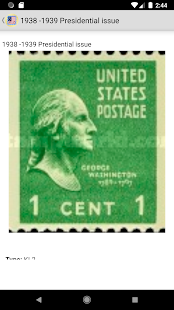 USA poštovní známky - náhled