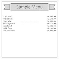 Shiv Sweet House & Caterers menu 1