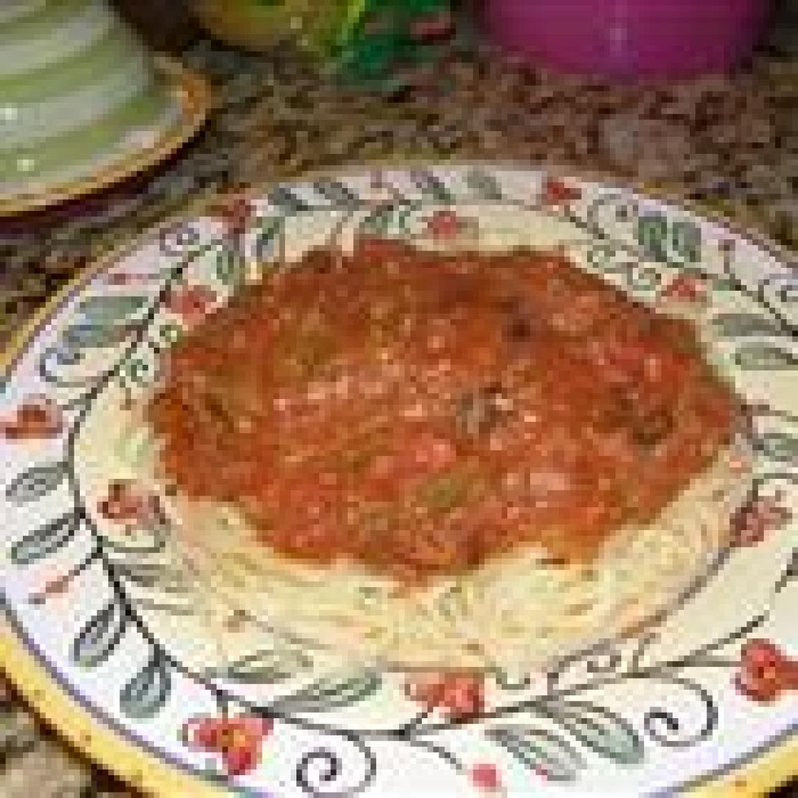 Nosalt Spaghetti Sauce | Just A Pinch Recipes