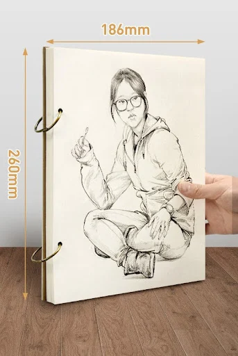 Title 13, Thickened 8K Sketchbook for Hand-painted Marker...