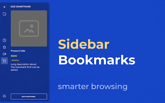 Meomni: Sidebar Bookmarks chrome extension