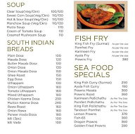 Thalasserry Restaurant menu 1