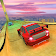 Mega ramp car racing stunts impossible Tracks icon