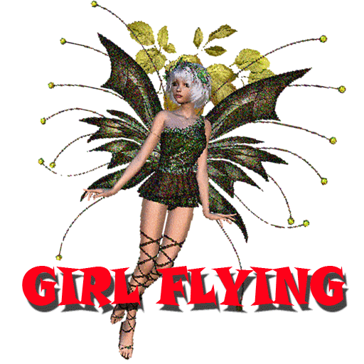 Girls Flying