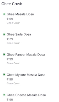 Dosa Crush menu 4