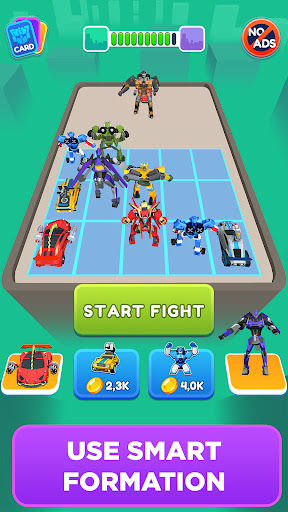 Screenshot Merge Robot Master: Car Games