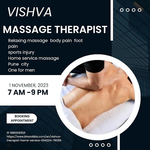 Vishva Massage Therapist Home Service, Padmavati Udyan, Padmavati Udyan logo