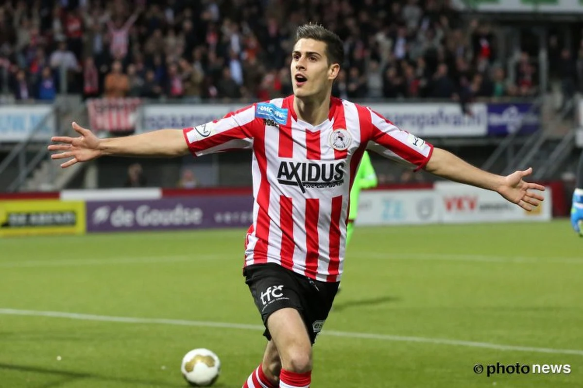 Belgische winger met 16 (!) goals schoot Sparta richting Eredivisie: "Ik weet dat er interesse is"