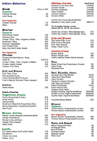 Oakleaf at Oakwood Residence menu 1