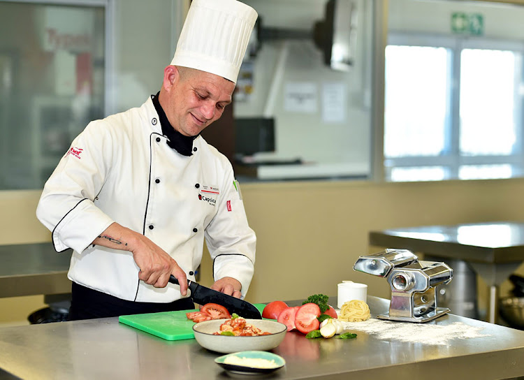 Chef Donovan Miller of Capsicum Professional Chefs.