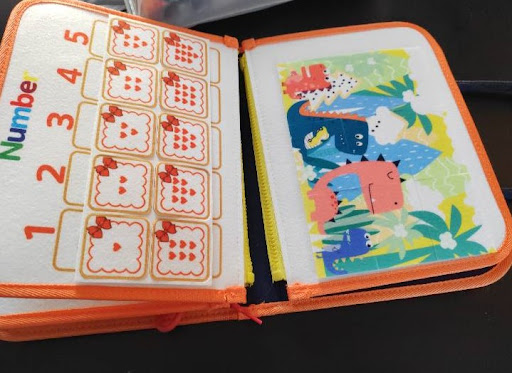 Title 4, Early Education Felt Learning Board Hands on ac...