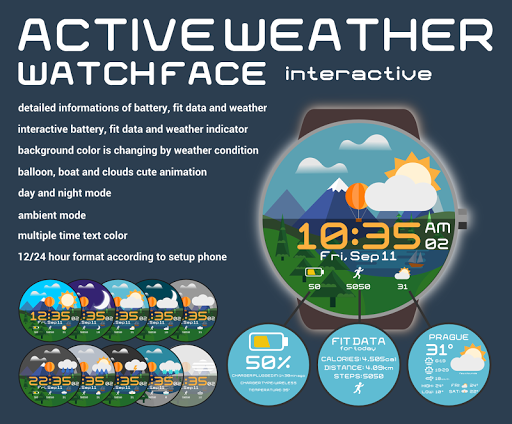 HuskyDEV Active Weather Watch