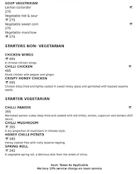 The Kick Cafe menu 1